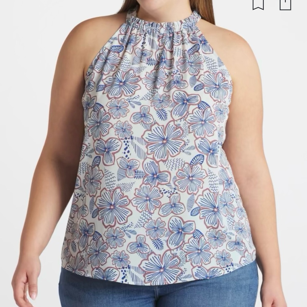Papermoon Maya Halter Top Stitch Fix - 3X Like New